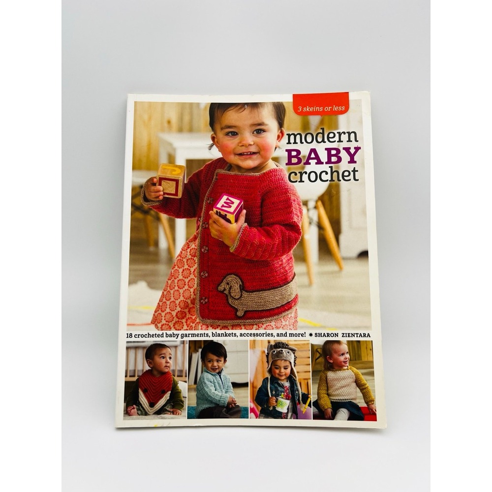 Modern Baby Crochet Book by Sharon Zientara